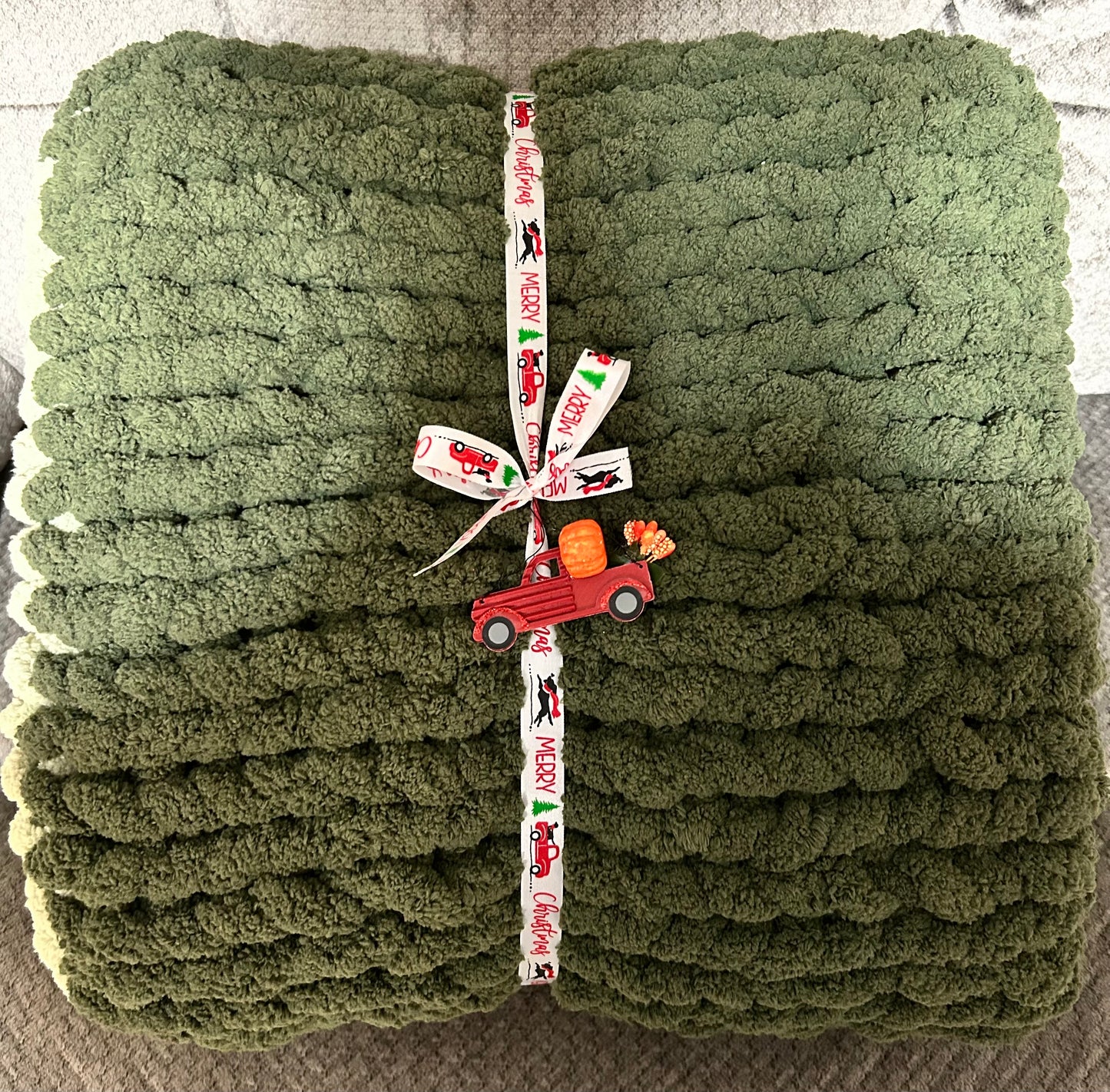 Handmade Chunky Throw Blanket