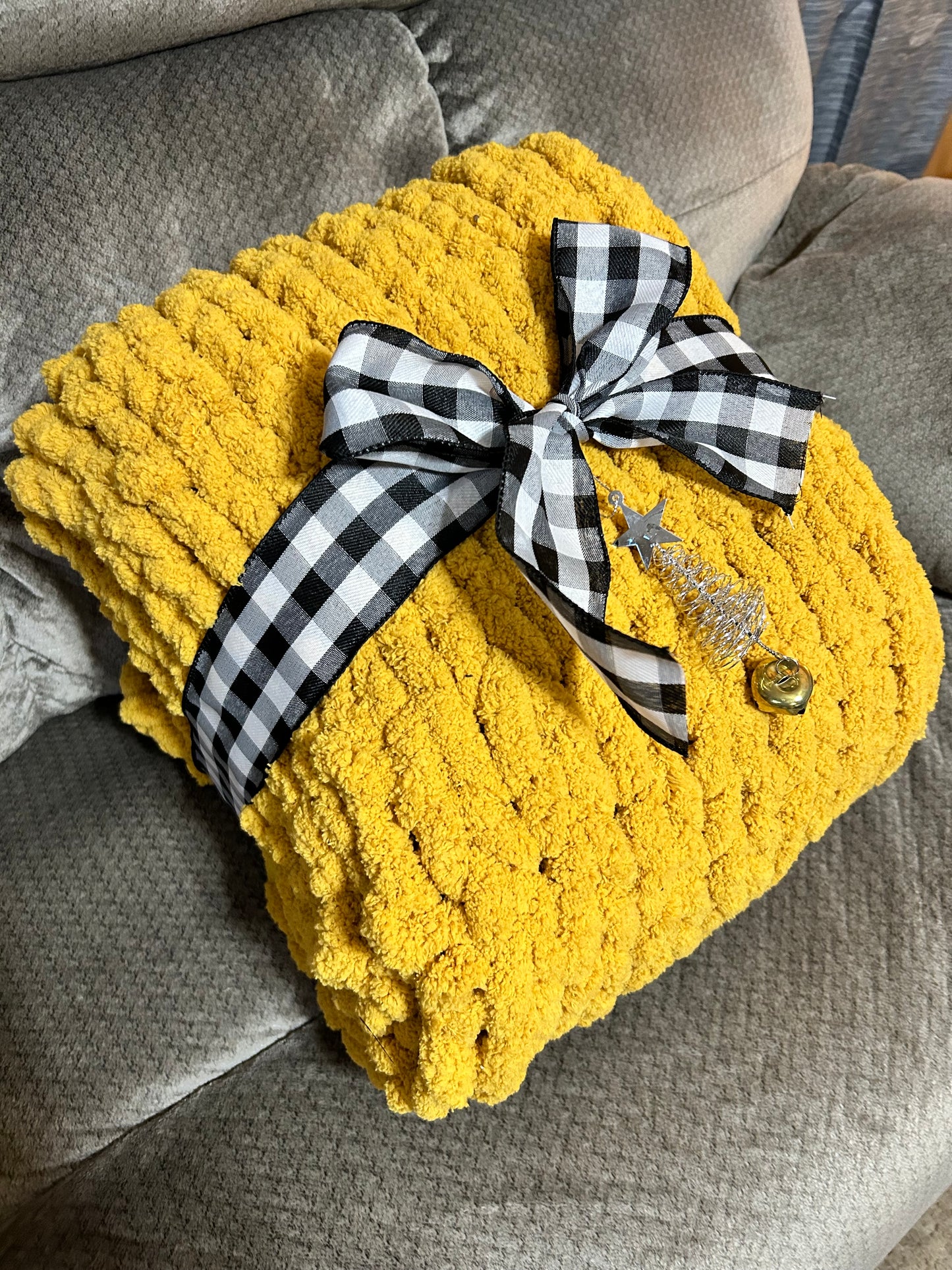 Handmade Chunky Throw Blanket