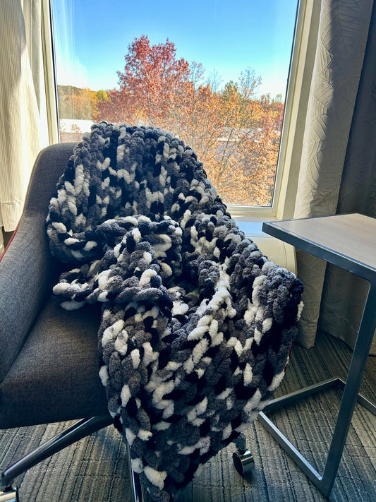 Handmade Chunky Throw Blanket